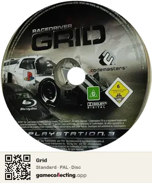 Grid PlayStation 3, PAL disc