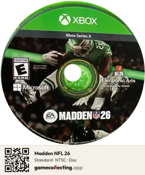 Madden NFL 26 Xbox Series X, NTSC disc