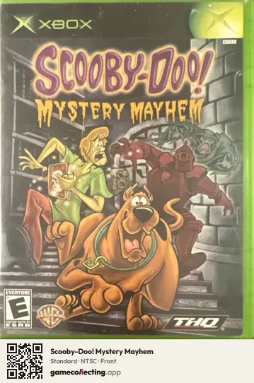 Scooby-Doo! Mystery Mayhem Xbox, NTSC box front