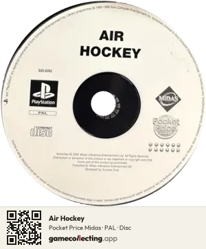 Air Hockey PlayStation, PAL disc