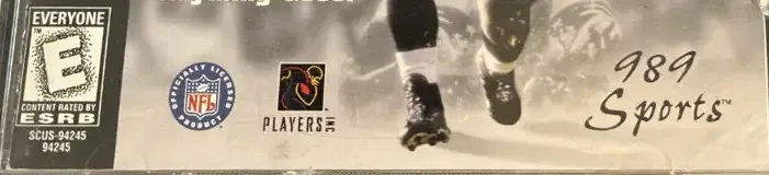NFL Xtreme, the ESRB box on its front