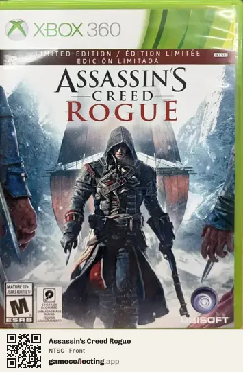 Assassin's Creed Rogue Xbox 360, NTSC box front