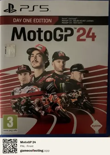 MotoGP 24 PlayStation 5, PAL box front