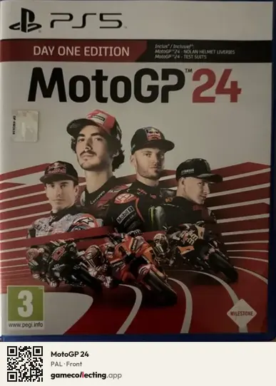 MotoGP 24 PlayStation 5, PAL box front