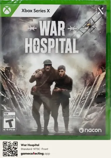 War Hospital Xbox Series X, NTSC box front
