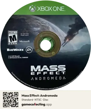 Mass Effect: Andromeda Xbox One, NTSC disc