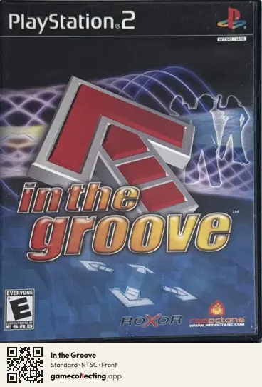 In the Groove PlayStation 2, NTSC box front
