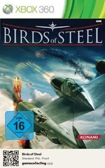 Birds of Steel Xbox 360, PAL box front