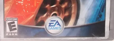 Need for Speed Underground, the ESRB box on its front