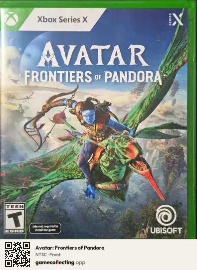 Avatar: Frontiers of Pandora Xbox Series X, NTSC box front