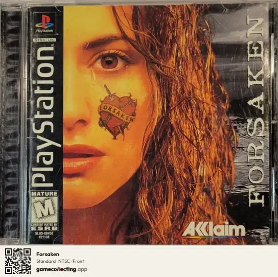 Forsaken PlayStation, NTSC box front