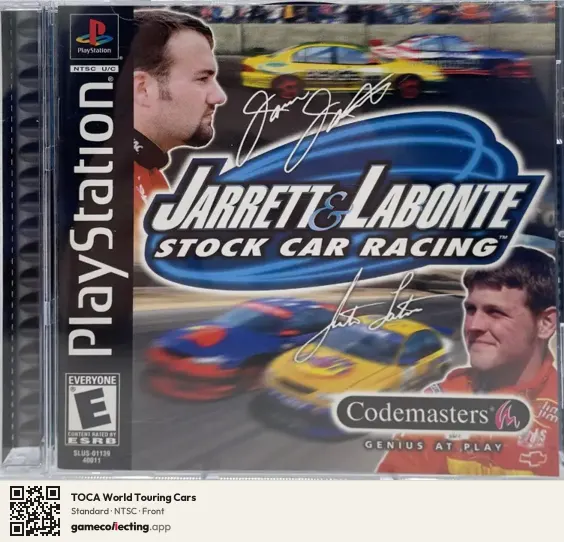TOCA World Touring Cars PlayStation, NTSC box front