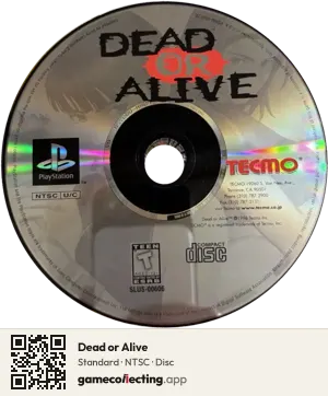 Dead or Alive PlayStation, NTSC disc