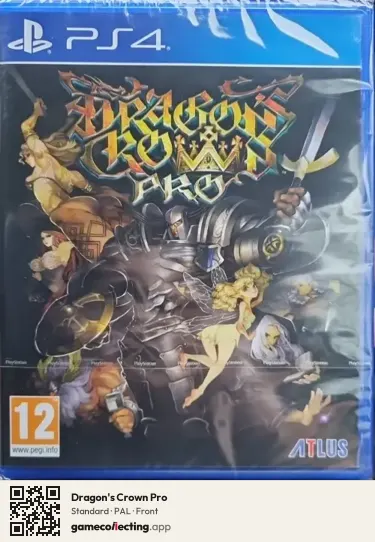 Dragon's Crown Pro PlayStation 4, PAL box front