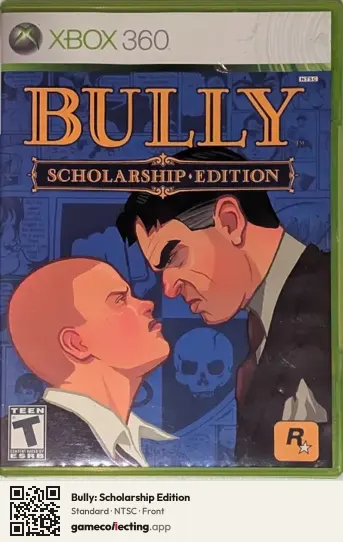Bully: Scholarship Edition Xbox 360, NTSC box front