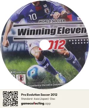 Pro Evolution Soccer 2012 PlayStation 3, Asia disc