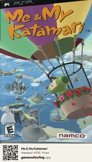 Me & My Katamari PlayStation Portable, NTSC box front