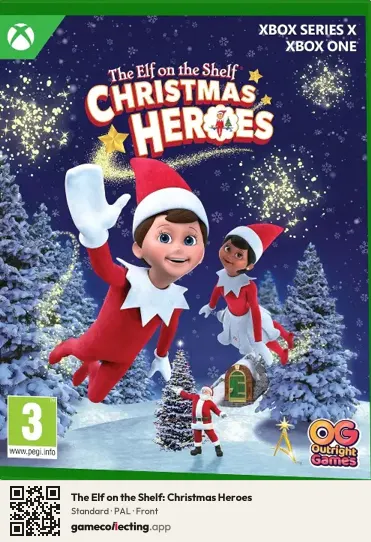The Elf on the Shelf: Christmas Heroes Xbox One, PAL box front