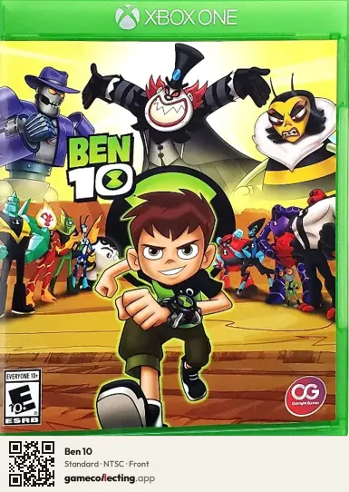 Ben 10 Xbox One, NTSC box front