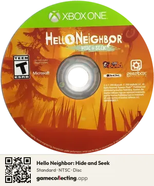 Hello Neighbor: Hide and Seek Xbox One, NTSC disc