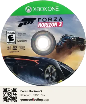 Forza Horizon 3 Xbox One, NTSC disc