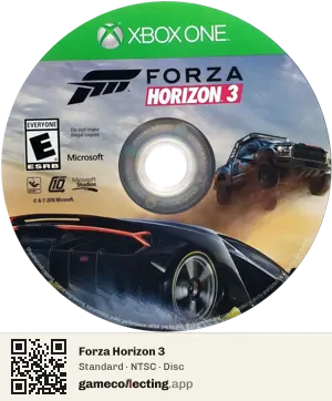 Forza Horizon 3 Xbox One, NTSC disc