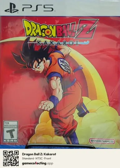 Dragon Ball Z: Kakarot PlayStation 5, NTSC box front