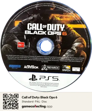 Call of Duty: Black Ops 6 PlayStation 5, PAL disc