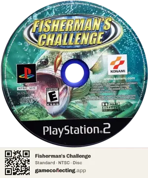 Fisherman's Challenge PlayStation 2, NTSC disc
