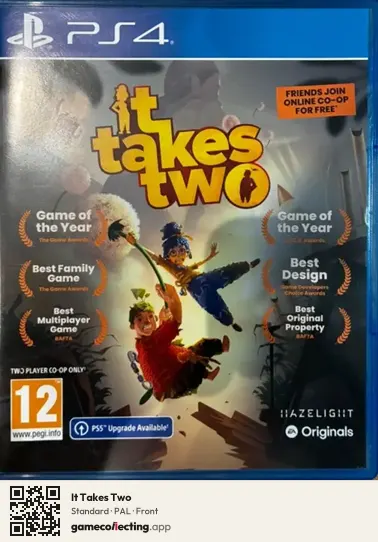 It Takes Two PlayStation 4, PAL box front