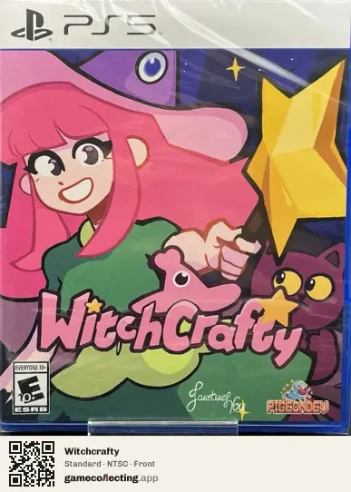 Witchcrafty PlayStation 5, NTSC box front
