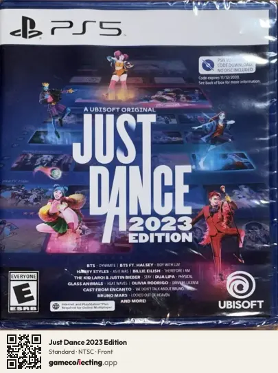 Just Dance 2023 Edition PlayStation 5, NTSC box front
