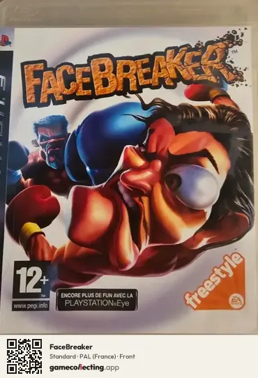 FaceBreaker PlayStation 3, France box front