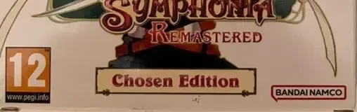 Tales of Symphonia Remastered, the PEGI square on its front