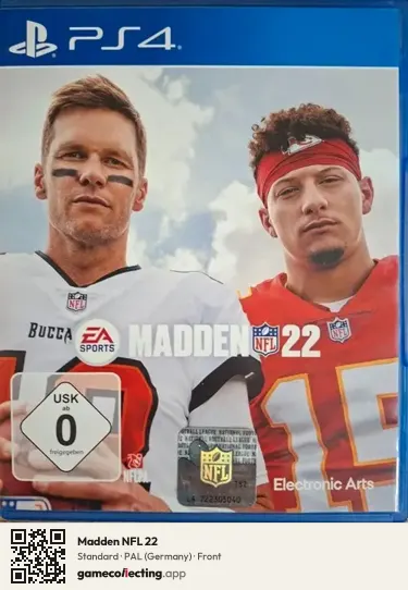 Madden NFL 22 PlayStation 4, Germany box front