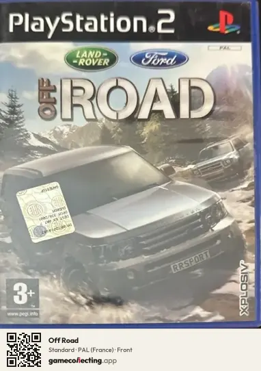 Off Road PlayStation 2, France box front