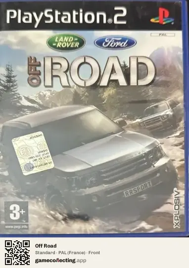 Off Road PlayStation 2, France box front