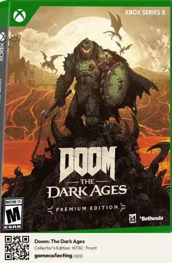 Doom: The Dark Ages Xbox Series X, NTSC box front
