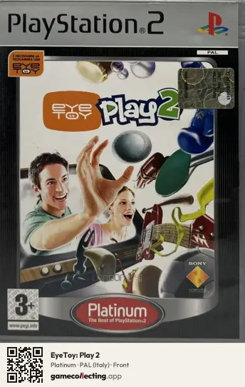 EyeToy: Play 2 PlayStation 2, Italy box front