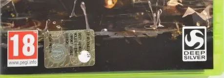 Dead Island: Riptide, the PEGI square on its front