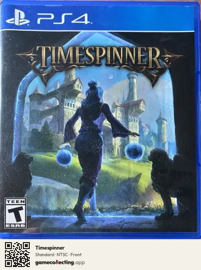 Timespinner PlayStation 4, NTSC box front