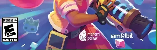 Slime Rancher 2, the ESRB box on its front