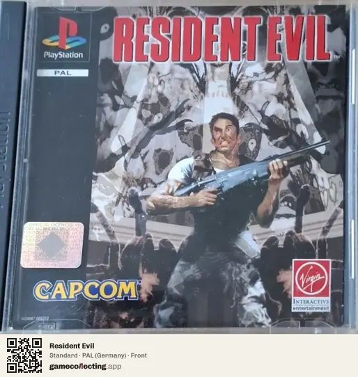 Resident Evil PlayStation, Germany box front