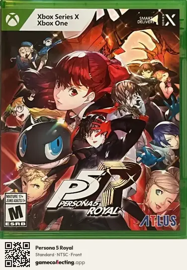 Persona 5 Royal Xbox Series X, NTSC box front