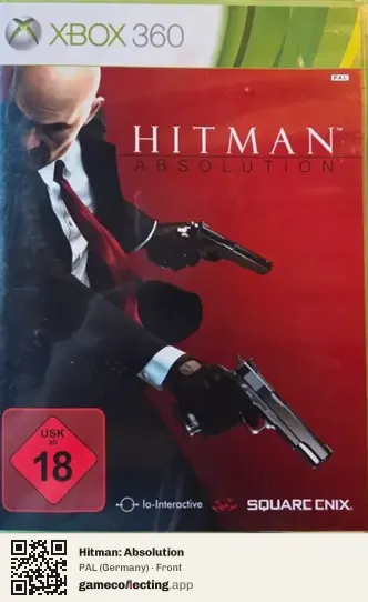 Hitman: Absolution Xbox 360, Germany box front
