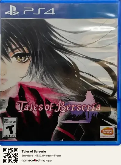 Tales of Berseria PlayStation 4, Mexico box front