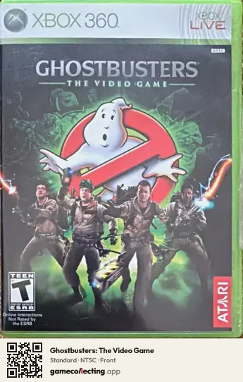 Ghostbusters: The Video Game Xbox 360, NTSC box front
