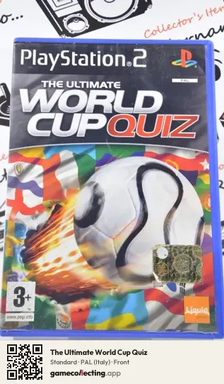 The Ultimate World Cup Quiz PlayStation 2, Italy box front