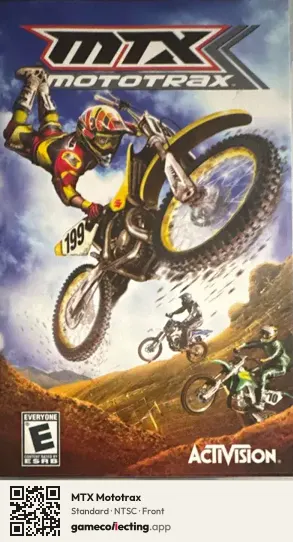 MTX Mototrax PlayStation Portable, NTSC box front
