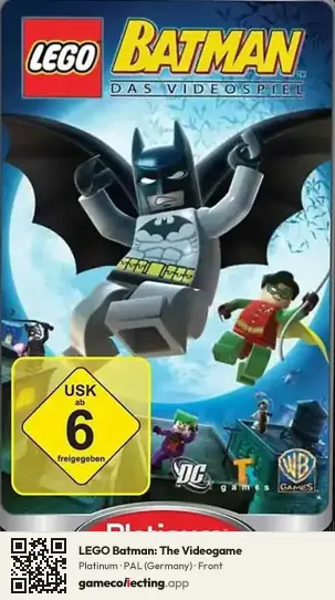 LEGO Batman: The Videogame PlayStation Portable, Germany box front